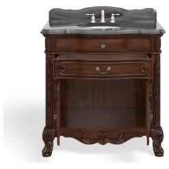 MOD The Wallingford Bathroom Vanity, Single Sink, 36", Brown, Freestanding -Kraus Shop 7af176b703d99219 0707 w800 h800 b1 p0