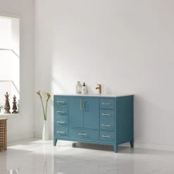 Altair Sutton Royal Green Bathroom Vanity Set, 48", Without Mirror 20 Altair Sutton Royal Green Bathroom Vanity Set, 48", Without Mirror -Kraus Shop 7b61b8f70f2b9579 8079 w800 h800 b0 p0