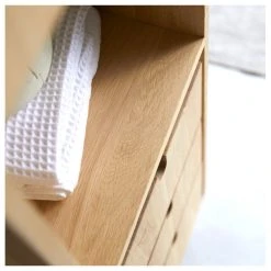 Solid Oak Tall Bathroom Cabinet | Tikamoon Jonak -Kraus Shop 7c71cb2d00776861 8350 w800 h800 b1 p0