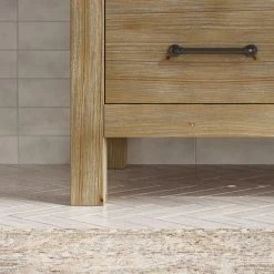 MOD Rawley Bath Vanity, Weathered Fir, 55", Single Sink, Marble Top, Freestanding -Kraus Shop 7c811ce3034728ba 2242 w800 h800 b0 p0