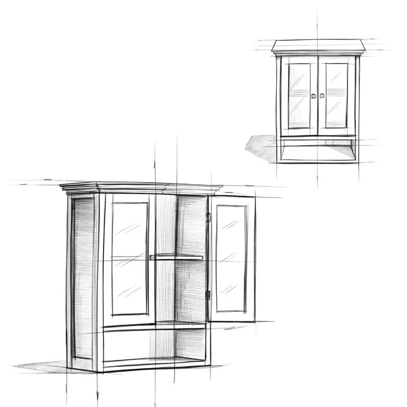 Simpli Home Ltd. Acadian Double Door Wall Cabinet 9 Simpli Home Ltd. Acadian Double Door Wall Cabinet - Image 7