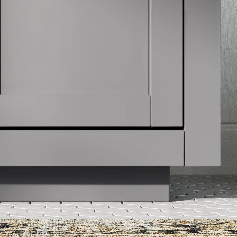 MOD The Yukon Bathroom Vanity, Double Sink, 72", Gray 9 MOD The Yukon Bathroom Vanity, Double Sink, 72", Gray - Image 7