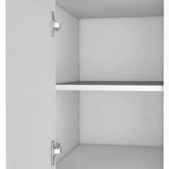 RST Brands Pinion Mid-century Modern Linen Cabinet, White Veneer -Kraus Shop 8111f12401854e65 9114 w800 h800 b0 p0