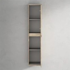 Bathroom Vanity Wholesale INC. SLIM Bathroom Linen Side Cabinet, Light White Oak -Kraus Shop 85f1a66602cb2c73 0711 w800 h800 b0 p0