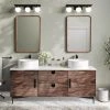 MOD Newton Bath Vanity, Walnut, 72", Double Sink, Freestanding -Kraus Shop 894170cc0347290c 3291 w800 h800 b0 p0