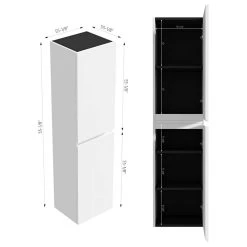 Flairwood Decor The Frost 14" Floating Side Cabinet 13 Flairwood Decor The Frost 14" Floating Side Cabinet -Kraus Shop 8951208c01f4600d 5567 w800 h800 b1 p0