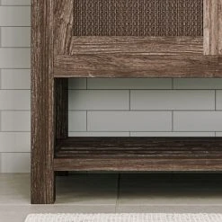 MOD Dale Bath Vanity, Single Sink, 36", Rustic Brown, Freestanding -Kraus Shop 8b010aa003d04461 6146 w800 h800 b0 p0