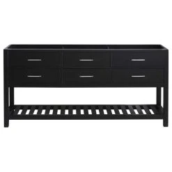 Virtu USA Caroline Estate 72" Cabinet Only, Espresso