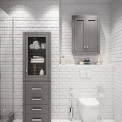 Water Creation Madison 24" W X 33" H X 8" D Bath Storage Wall Cabinet, Cashmere Grey 13 Water Creation Madison 24" W X 33" H X 8" D Bath Storage Wall Cabinet, Cashmere Grey -Kraus Shop 8c610116030e82d3 5762 w800 h800 b0 p0