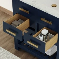 MOD The Nile Bathroom Vanity, Single Sink, 30", Monarch Blue, Freestanding -Kraus Shop 8ea19c5f03d9a46b 8074 w800 h800 b0 p0