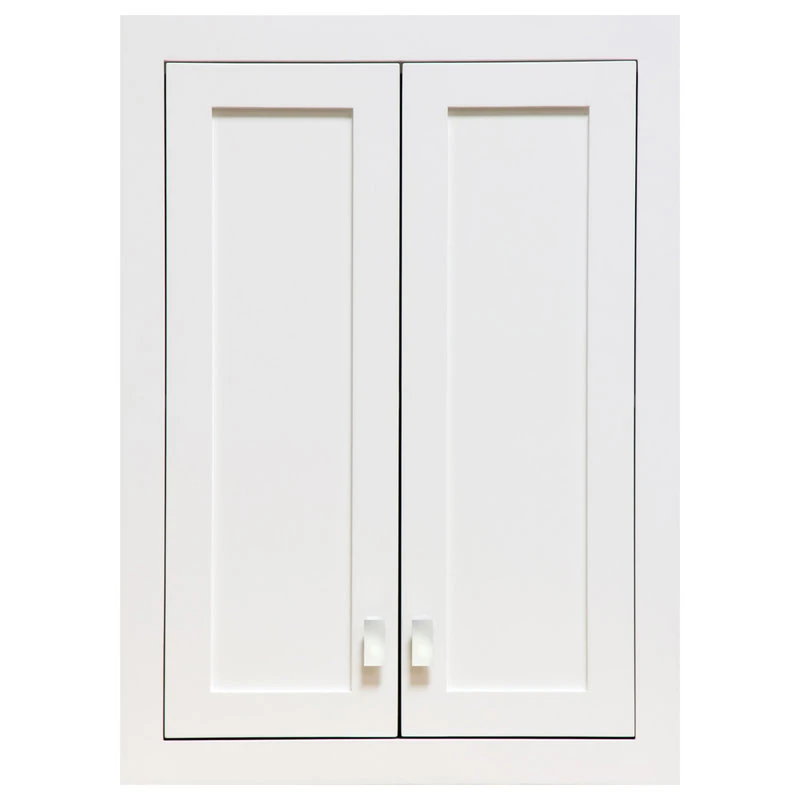 Water Creation Madison 24" W X 33" H X 8" D Bath Storage Wall Cabinet, Pure White 3 Water Creation Madison 24" W X 33" H X 8" D Bath Storage Wall Cabinet, Pure White