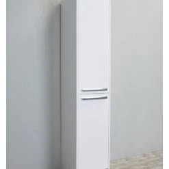 Eviva LLC Eviva Lugano 16-inch 2-Door Freestanding Modern Wood Linen Side Cabinet In White -Kraus Shop 92d1fcb60bb2619a 9886 w800 h800 b0 p0