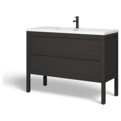 MOD The Shiloh Bathroom Vanity, Single Sink, 48", Charcoal Oak, Freestanding -Kraus Shop 9321e7dd03c7446a 3858 w800 h800 b1 p0