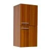 Fresca Teak Bathroom Linen Side Cabinet W/ 2 Storage Areas
