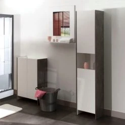 Symbiosis Biarritz Bathroom Column, Concrete -Kraus Shop 94d155100afabc6b 1289 w800 h800 b0 p0