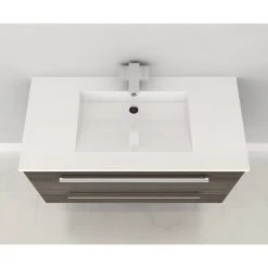 Cutler K&B Silhouette Zambukka Wall-Mounted Vanity, 36" -Kraus Shop 95317825087e6985 3618 w800 h800 b0 p0