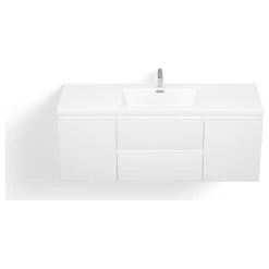 MOD Beacon Bath Vanity, High Gloss White, 60", Single Sink, Floating -Kraus Shop 957102b203472566 8819 w800 h800 b1 p0