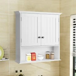 Costway Wall Mount Bathroom Cabinet Storage Organizer Medicine Cabinet Kitchen 9 Costway Wall Mount Bathroom Cabinet Storage Organizer Medicine Cabinet Kitchen -Kraus Shop 961171870128a56d 2637 w800 h800 b0 p0