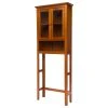 Glitzhome 68.25"H Wooden Bathroom Storage Cabinet Space Saver