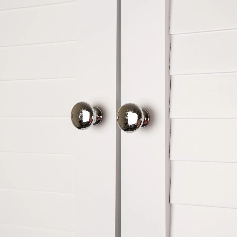 Glitzhome 68.26"H Wooden Bathroom Storage Cabinet, White 6 Glitzhome 68.26"H Wooden Bathroom Storage Cabinet, White - Image 4