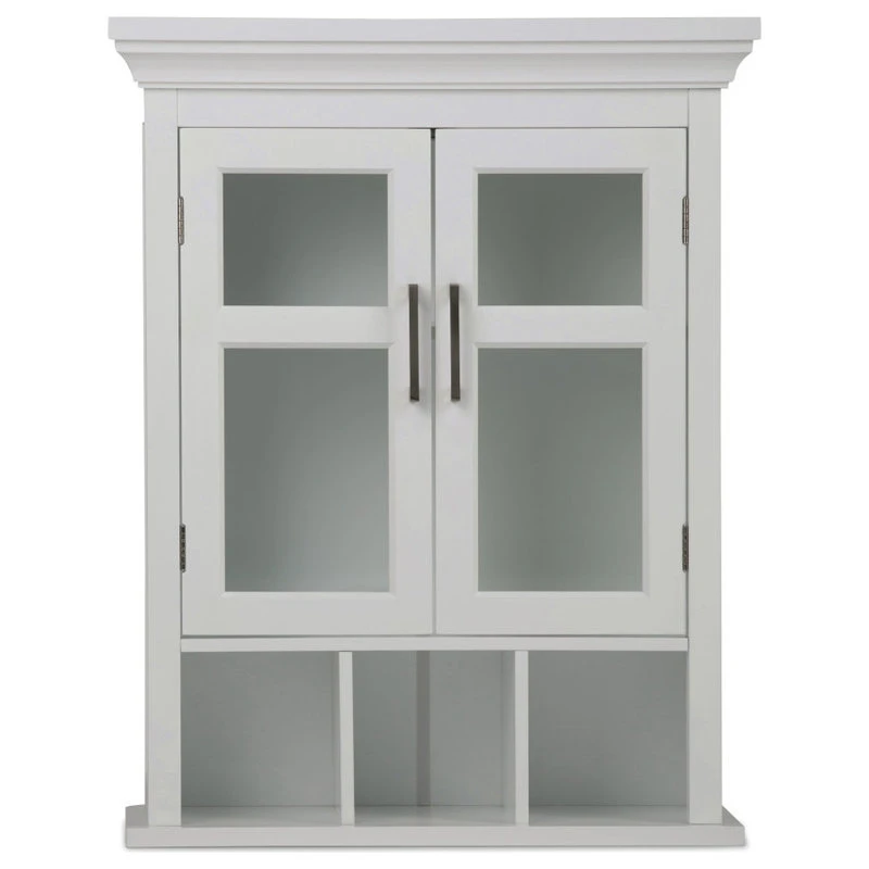 Simpli Home Ltd. Avington Two Door Wall Cabinet With Cubbies 8 Simpli Home Ltd. Avington Two Door Wall Cabinet With Cubbies - Image 6