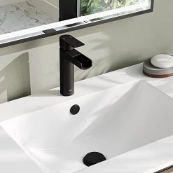 MOD Foundry Bath Vanity, Walnut, 36", Integrated Single Sink, Freestanding 18 MOD Foundry Bath Vanity, Walnut, 36", Integrated Single Sink, Freestanding -Kraus Shop 9f113ee3034726b6 1852 w800 h800 b0 p0