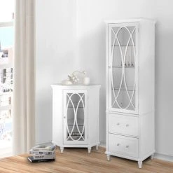 Versanora Wooden Bathroom Floor Cabinet Linen 2 Drawer -Kraus Shop a1c14c370111e699 5183 w800 h800 b0 p0