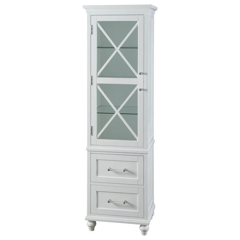 Versanora Wooden Bathroom Cabinet Linen Adjustable 3 Versanora Wooden Bathroom Cabinet Linen Adjustable