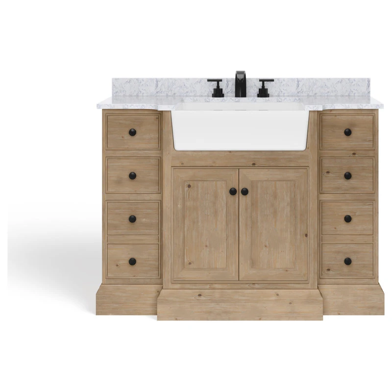 MOD Fermo Bath Vanity, Weathered Fir, 48", Single Sink, Freestanding 11 MOD Fermo Bath Vanity, Weathered Fir, 48", Single Sink, Freestanding - Image 9