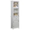 Bolton Furniture, Inc. Dorset Bathroom Storage Tower, Open Upper Shelves, Lower Cabinet And Drawer -Kraus Shop a4c1774603507630 5825 w800 h800 b1 p0
