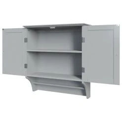 RiverRidge Home RiverRidge Ashland Two-Door Transitional Wood Wall Cabinet In Gray -Kraus Shop a9013ce303ae8b73 1995 w800 h800 b1 p0