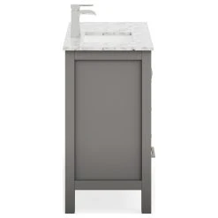 MOD The Ashton Bathroom Vanity, Gray, 42", Single Sink, Freestanding -Kraus Shop a96114af03d9b448 9690 w800 h800 b1 p0