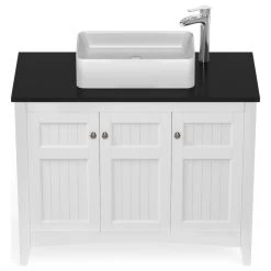 MOD The Solano Bathroom Vanity, Single Sink, 42", White, Freestanding -Kraus Shop a981a38003d9912f 3207 w800 h800 b1 p0