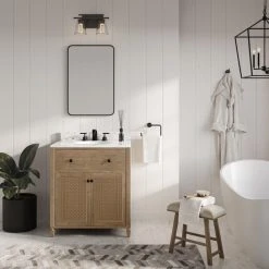 MOD The Wailea Bathroom Vanity, Weathered Fir, 30", Single Sink, Freestanding -Kraus Shop aa5101fc03c7439f 7010 w800 h800 b0 p0