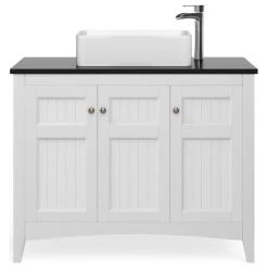 MOD The Solano Bathroom Vanity, Single Sink, 42", White, Freestanding -Kraus Shop ad21446803d99116 3207 w800 h800 b1 p0