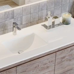 MOD Esconde Bath Vanity, Natural Wood, 60", Single Sink, Freestanding -Kraus Shop ad91632d03c75a5f 8160 w800 h800 b0 p0