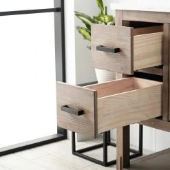 Urban Furnishing Harvey Farmhouse Bathroom Sink Vanity Brown Spruce, 48" -Kraus Shop adf14ef4016a7444 5307 w800 h800 b0 p0