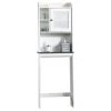 Sauder Caraway Engineered Wood Etagere In Soft White