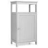 Costway Bathroom Wooden Floor Cabinet Multifunction Storage Rack Organizer Stand Grey -Kraus Shop b0f1eb440177daa4 3217 w800 h800 b1 p0