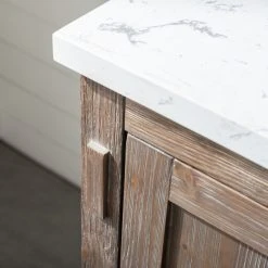 Urban Furnishing Harvey Farmhouse Bathroom Sink Vanity Brown Spruce, 54" -Kraus Shop b161a6740056fd12 5307 w800 h800 b0 p0