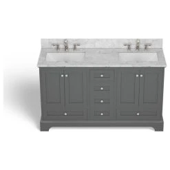 MOD Cascade Bath Vanity, Sapphire Gray, 60", Brushed Nickel Hardware, Double, Freestanding -Kraus Shop b2e1ad0603a4e735 0780 w800 h800 b1 p0