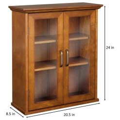 Versanora Wooden Bathroom Wall Storage Cabinet, Oil Oak 10 Versanora Wooden Bathroom Wall Storage Cabinet, Oil Oak -Kraus Shop b44172670111e68d 6036 w800 h800 b1 p0