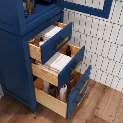 Water Creation The Madison Collection Linen Cabinet, Blue -Kraus Shop b451a4d5020bf339 4559 w800 h800 b0 p0