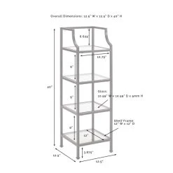 Crosley Aimee Short Etagere Soft Gold 17 Crosley Aimee Short Etagere Soft Gold -Kraus Shop b7116a8a0f73b864 8537 w800 h800 b0 p0