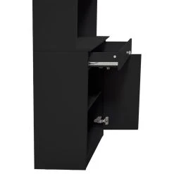 Impressions Vanity Company Slaystation® Vanity Storage Cabinet, Black -Kraus Shop b761dadc0144ed1f 3959 w800 h800 b1 p0