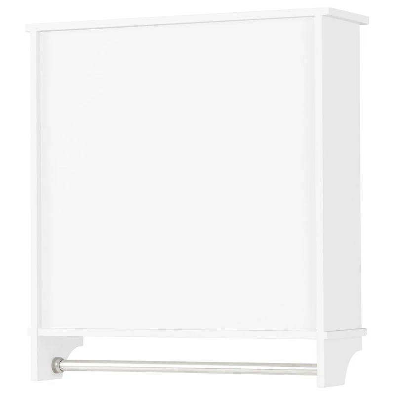 Bolton Furniture, Inc. Dover 27"W X 29"H Wall Mounted Bathroom Storage Cabinet, 2 Doors And Towel Rod 7 Bolton Furniture, Inc. Dover 27"W X 29"H Wall Mounted Bathroom Storage Cabinet, 2 Doors And Towel Rod - Image 5