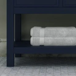 MOD The Brody Bathroom Vanity, Single Sink, 42", Navy Blue, Freestanding -Kraus Shop b8816fef03d99126 3227 w800 h800 b0 p0