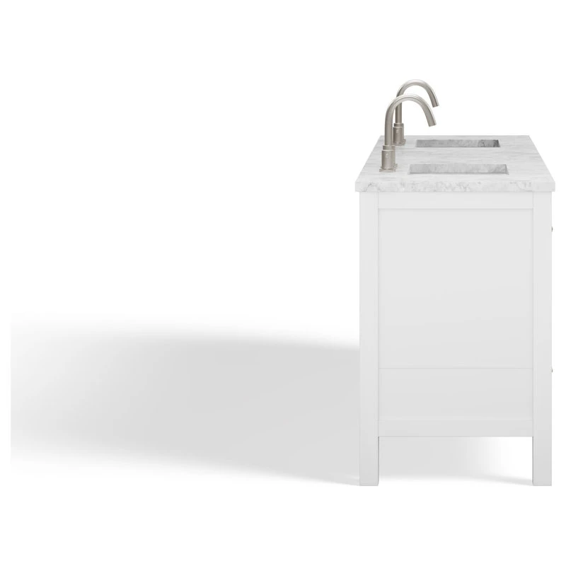 MOD The Kennedy Bathroom Vanity, Double Sink, 84", White, Freestanding 13 MOD The Kennedy Bathroom Vanity, Double Sink, 84", White, Freestanding - Image 11