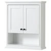 Wyndham Collection Deborah Over-The-Toilet Bathroom Wall-Mounted Storage Cabinet, White, Trim 1 Wyndham Collection Deborah Over-The-Toilet Bathroom Wall-Mounted Storage Cabinet, White, Trim -Kraus Shop ba51f2f502b0d310 7108 w800 h800 b1 p0