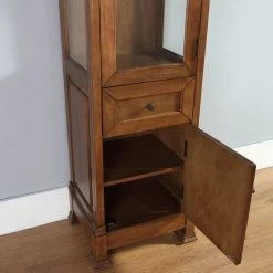 James Martin Vanities Brookfield Linen Cabinet, Burnished Mahogany -Kraus Shop bce1f87b051c8c73 1297 w800 h800 b0 p0